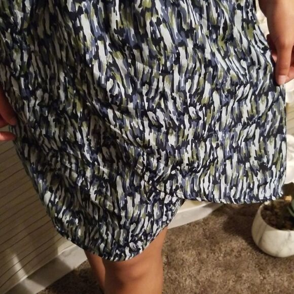 Gap multicolor strapless dress (S) NWOT - Picture 3 of 6